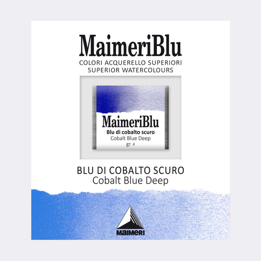 AQUARELA MAIMERIBLU ARTISTS HALF PAN 374 COBALT BLUE DEEP