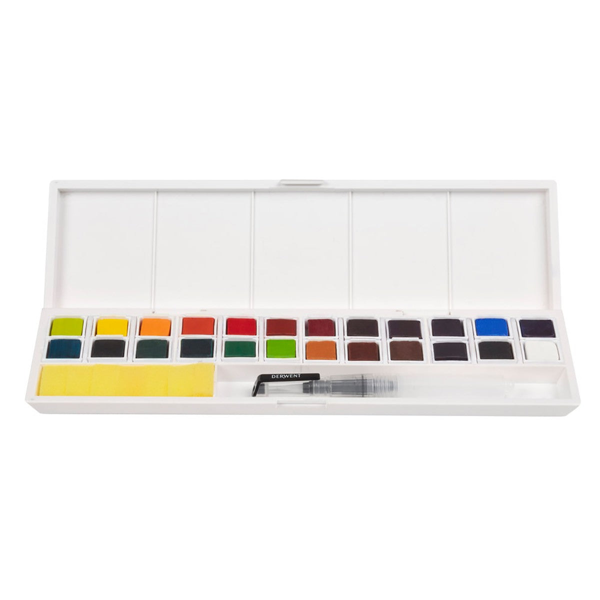 ESTOJO AQUARELA DERWENT INKTENSE 24 HALF PAN