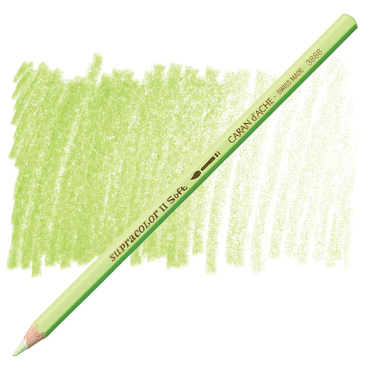 LAPIS AQUARELAVEL CARAN D´ACHE SUPRACOLOR 231 LIME GREEN 3888231