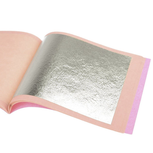 FOLHA DE PRATA IMIT 14X14 CHINA c/ 25 FOLHAS