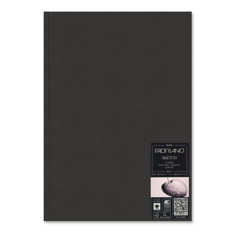 BOOK FABRIANO SKETCH 25x35 110g/m2 80FLS PORTRAIT 19100003