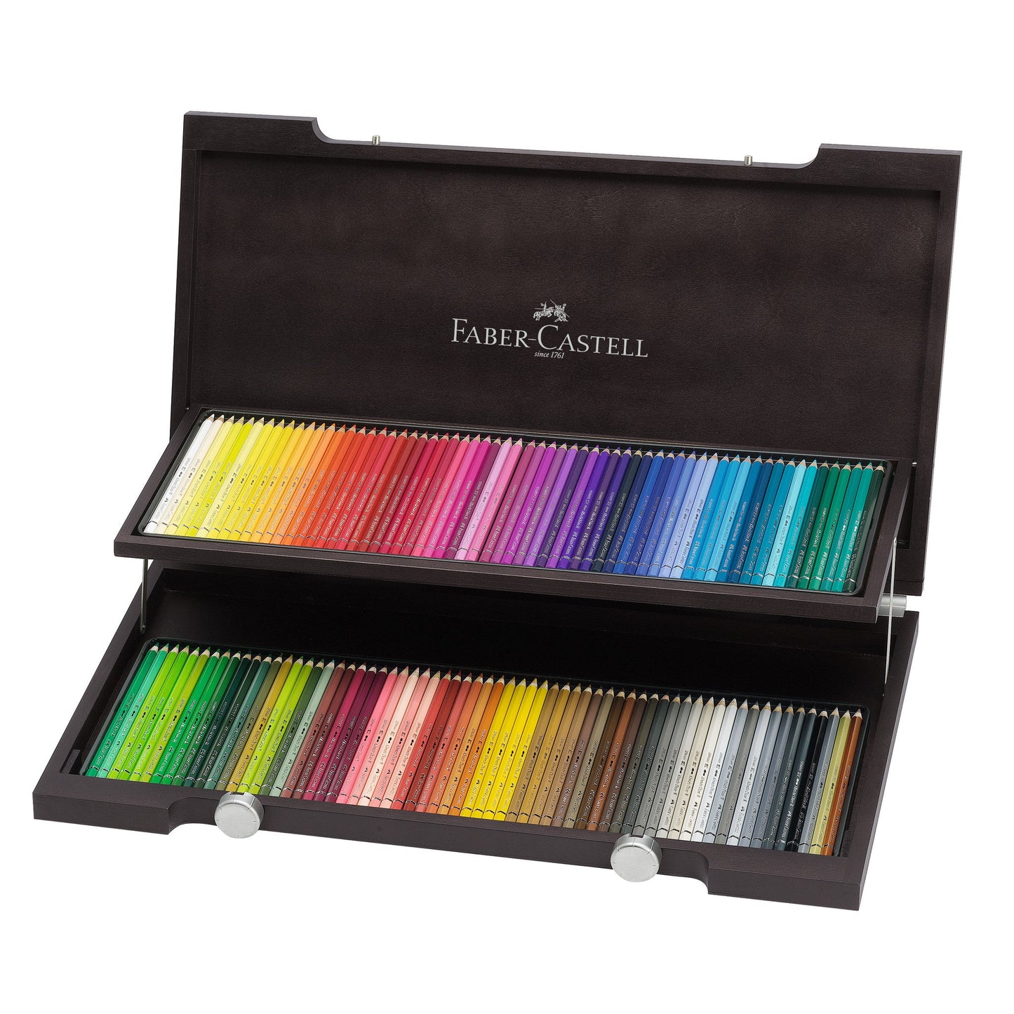 LAPIS AQUARELAVEL FABER CASTELL A. DURER 120 CORES MADEIRA