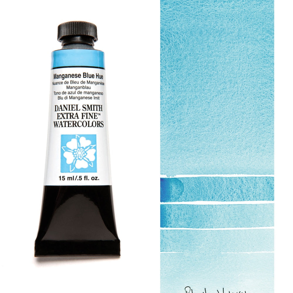 AQUARELA DANIEL SMITH 05ml EXTRA FINE Manganese Blue Hue 051
