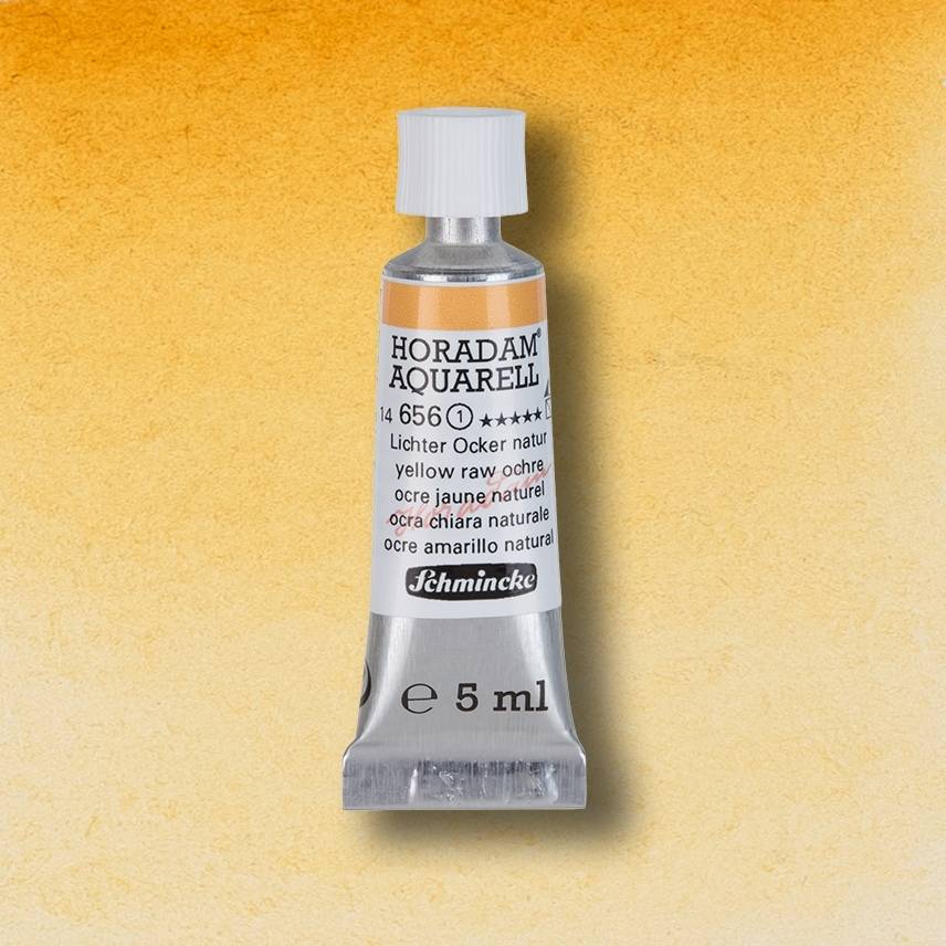 AQUARELA SCHMINCKE HORADAM 5ml 656 Yellow Raw Ochre S1