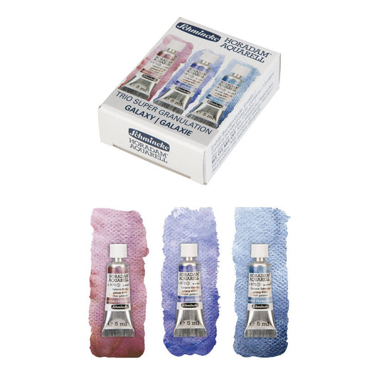ESTOJO AQUARELA SCHMINCKE HORADAM SUPER GRANUL 5ML GALAXY C/ 03