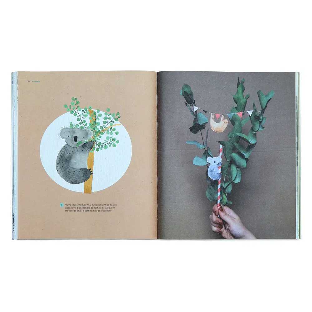 LIVRO "ANIMAIS EM AQUARELA" JENNY BOIDOL