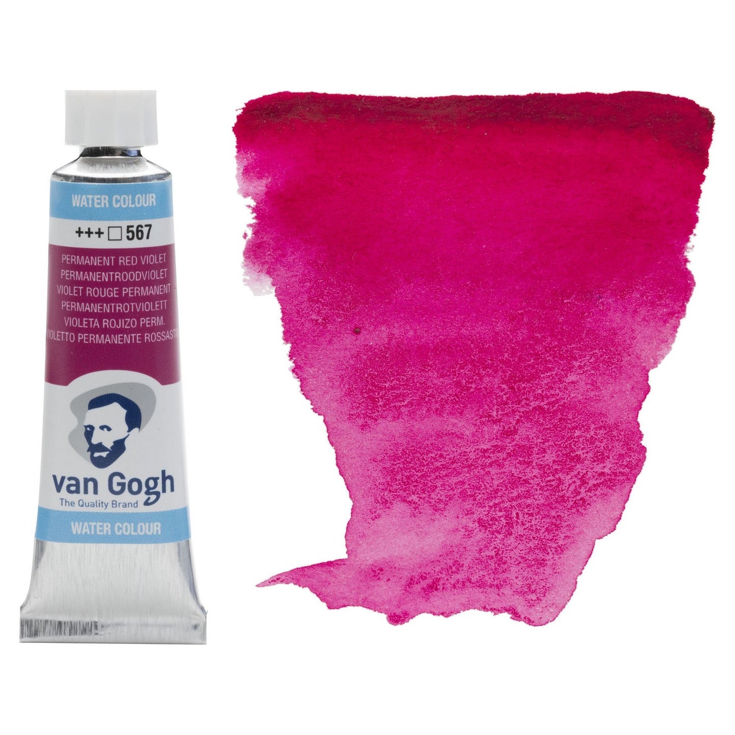 AQUARELA TALENS VAN GOGH 567 PERM RED VIOLET 10ML
