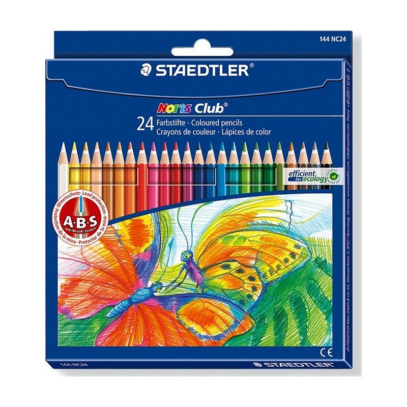 LAPIS COR STAEDTLER NORIS 24 CORES 144 NC24PR