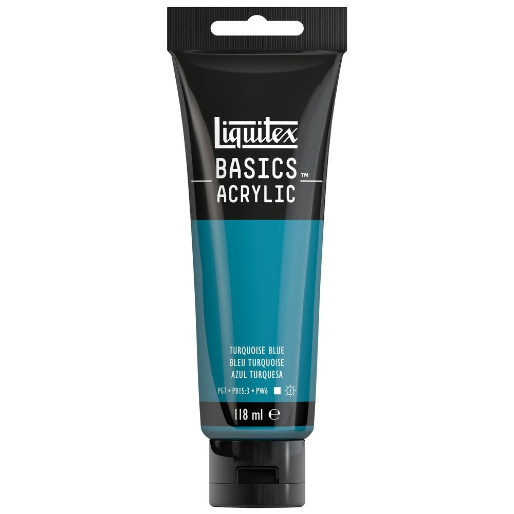 ACRILICA LIQUITEX BASICS 118ML TURQUOISE BLUE 074 (ANT 046)