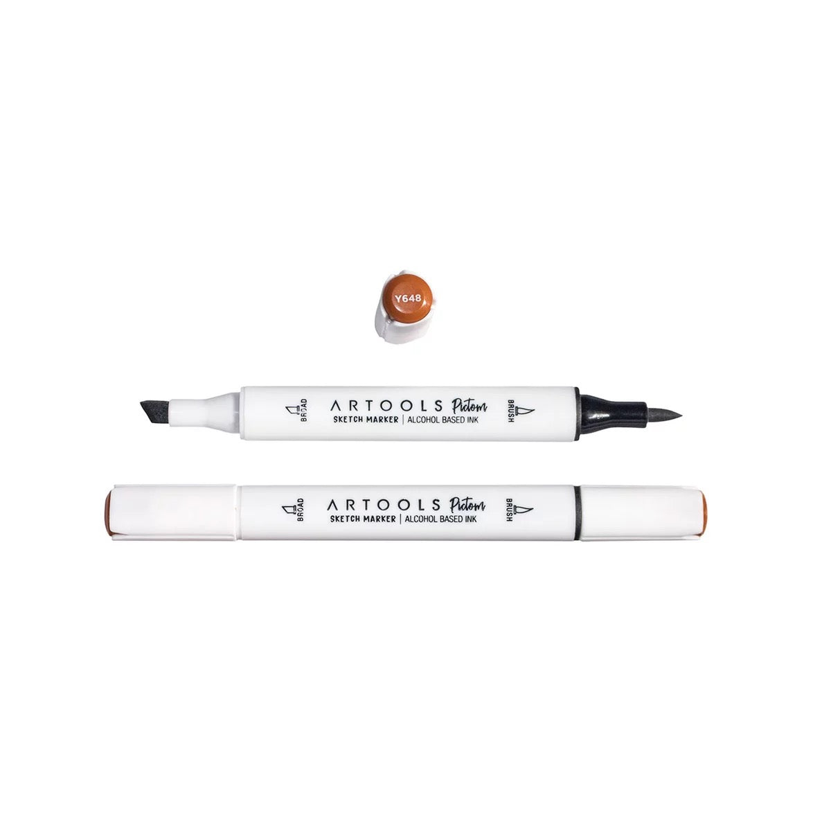 MARCADOR ARTOOLS PICTOM PONTA DUPLA PRALINE (Y648)