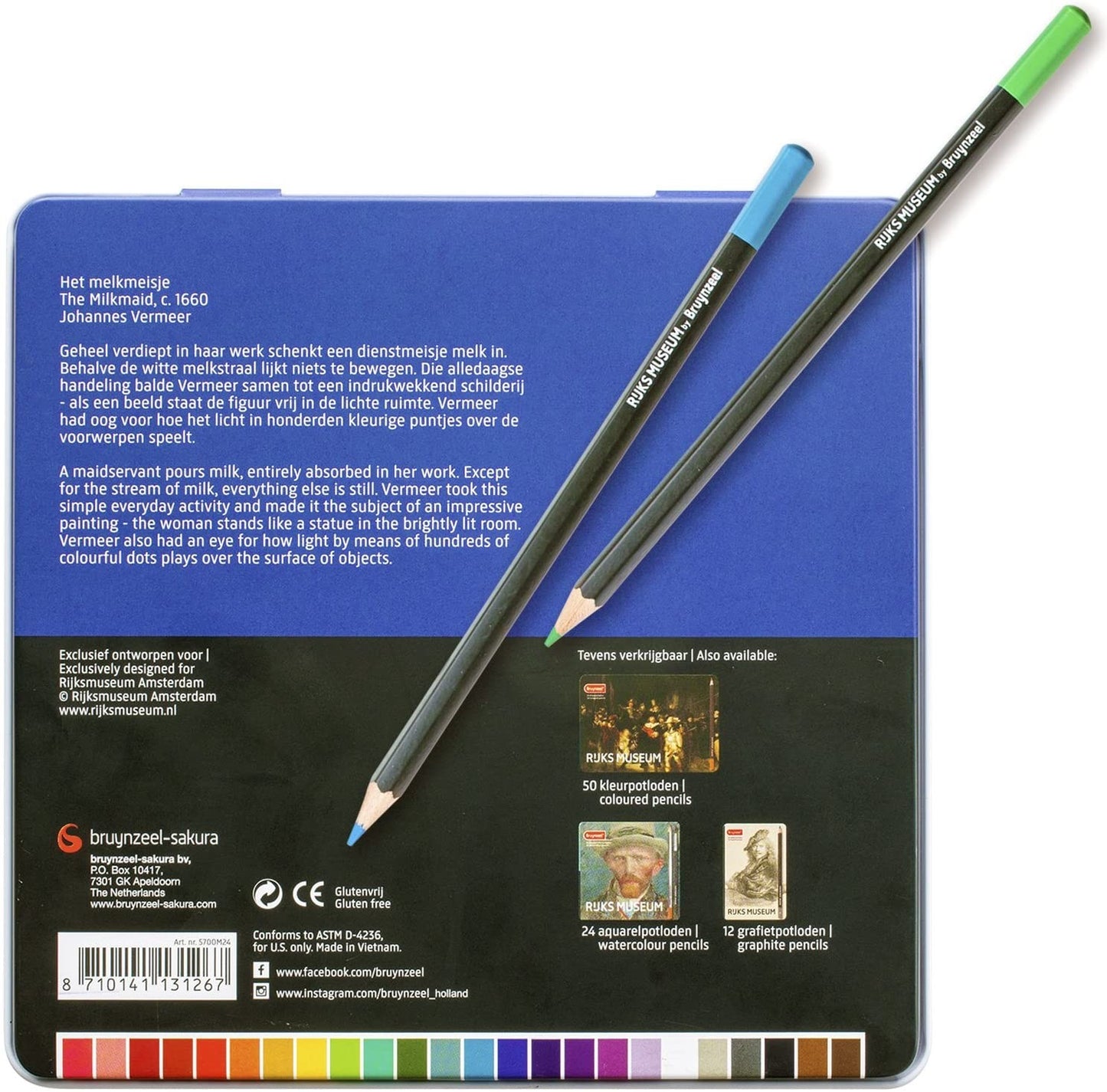 LAPIS COR BRUYNZEEL RIJKS MUSEUM 24 CORES 5700M24