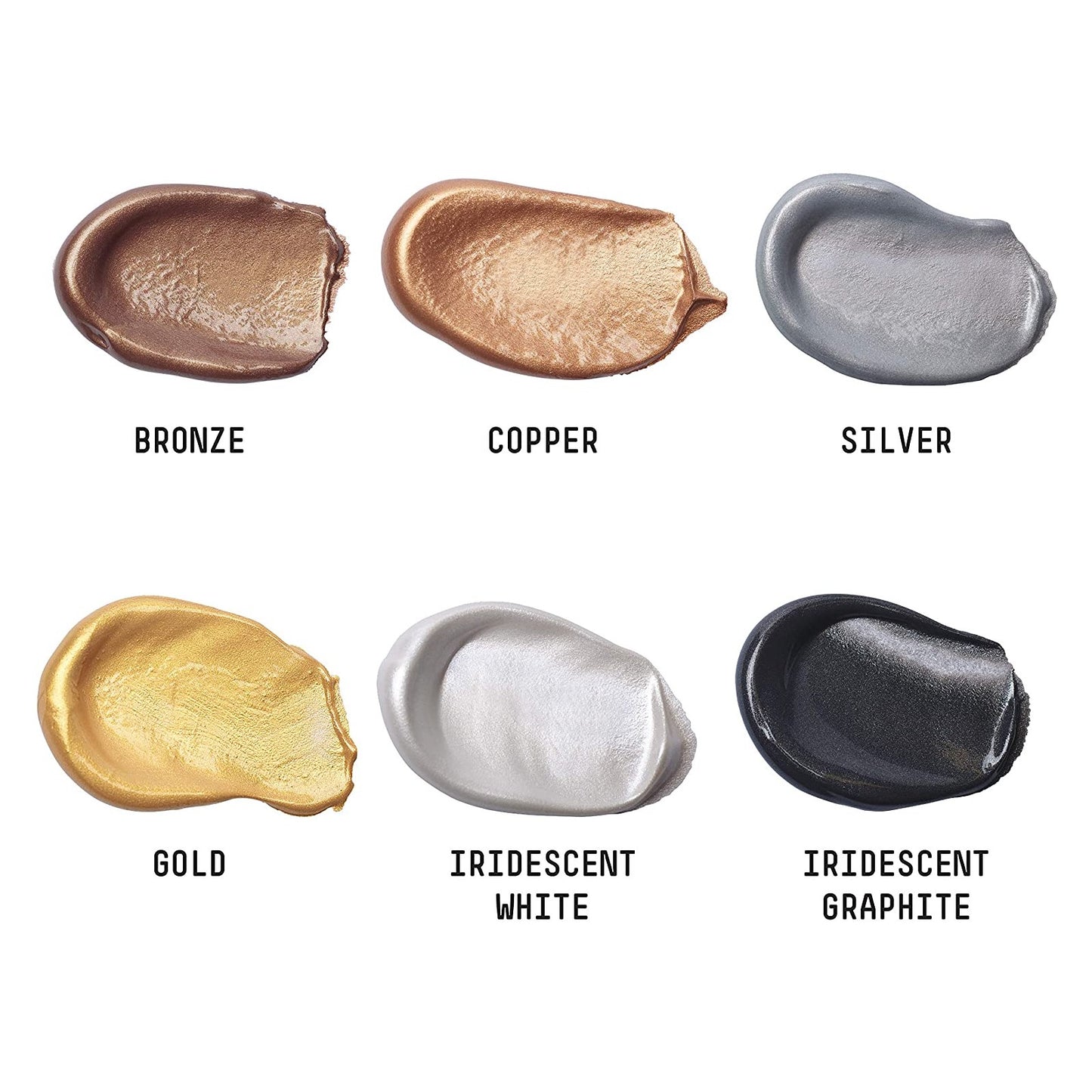 ACRILICA LIQUITEX BASICS ESTOJO 06 CORES METALICAS 022ML