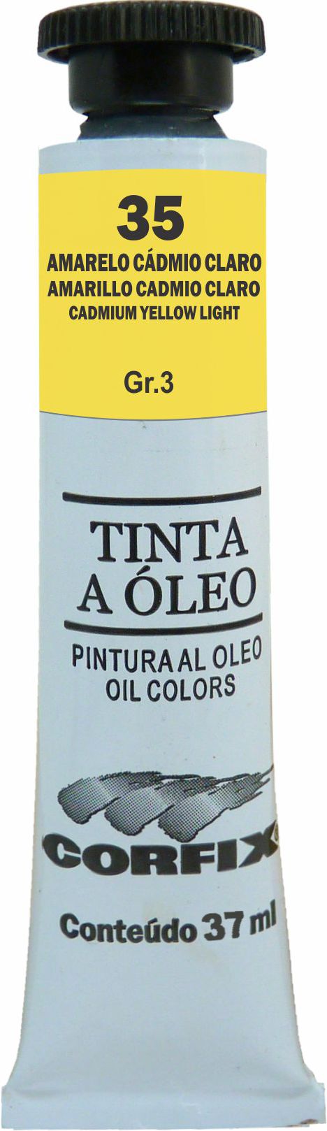 OLEO CORFIX 37ML 35 AMARELO CADMIO CLARO