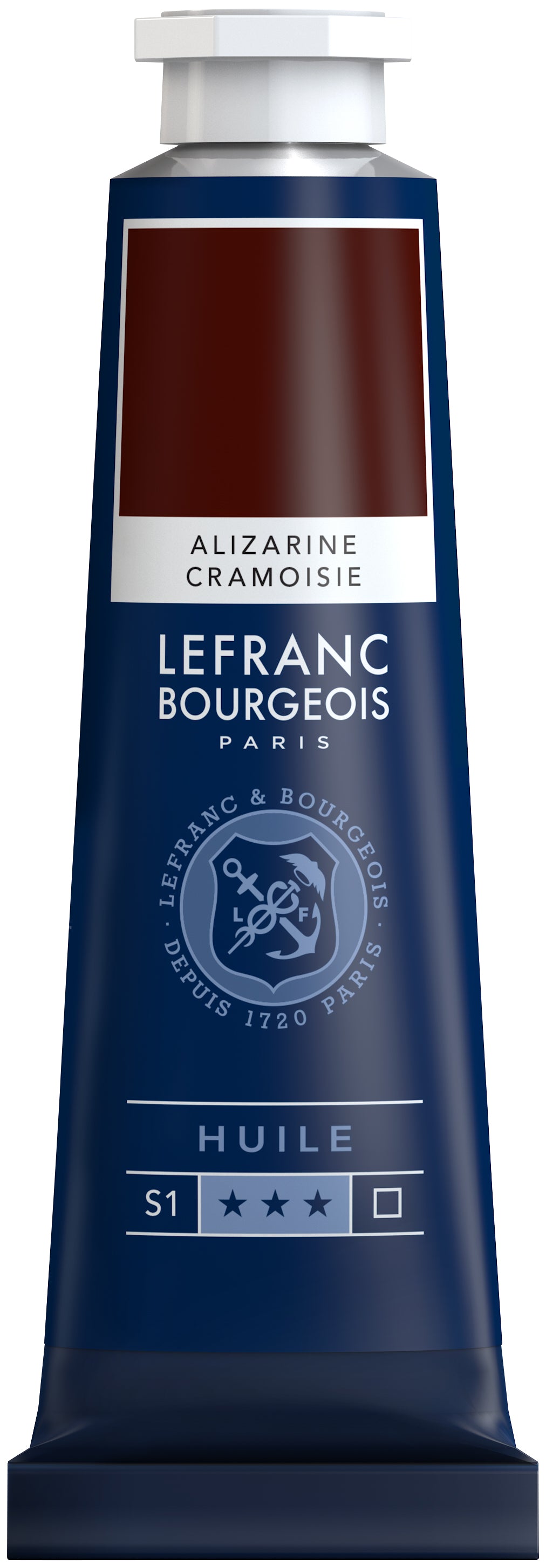 OLEO LEFRANC BOURGEOIS FINE 040ML 343 ALIZARIN CRIMSON 810013