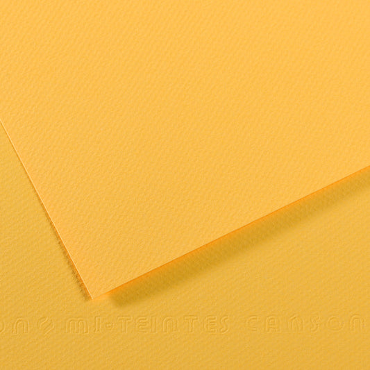 PAPEL CANSON MI-TEINTES 160G/M2 A2 400 AMARELO CANARIO