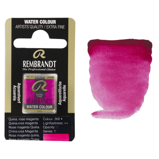 AQUARELA TALENS REMBRANDT HALF PAN 368 MAGENTA S1