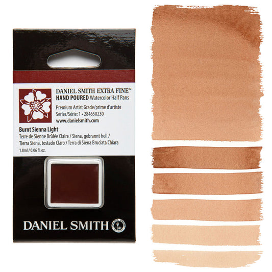 AQUARELA DANIEL SMITH HALF PAN BURNT SIENNA LIGHT 230