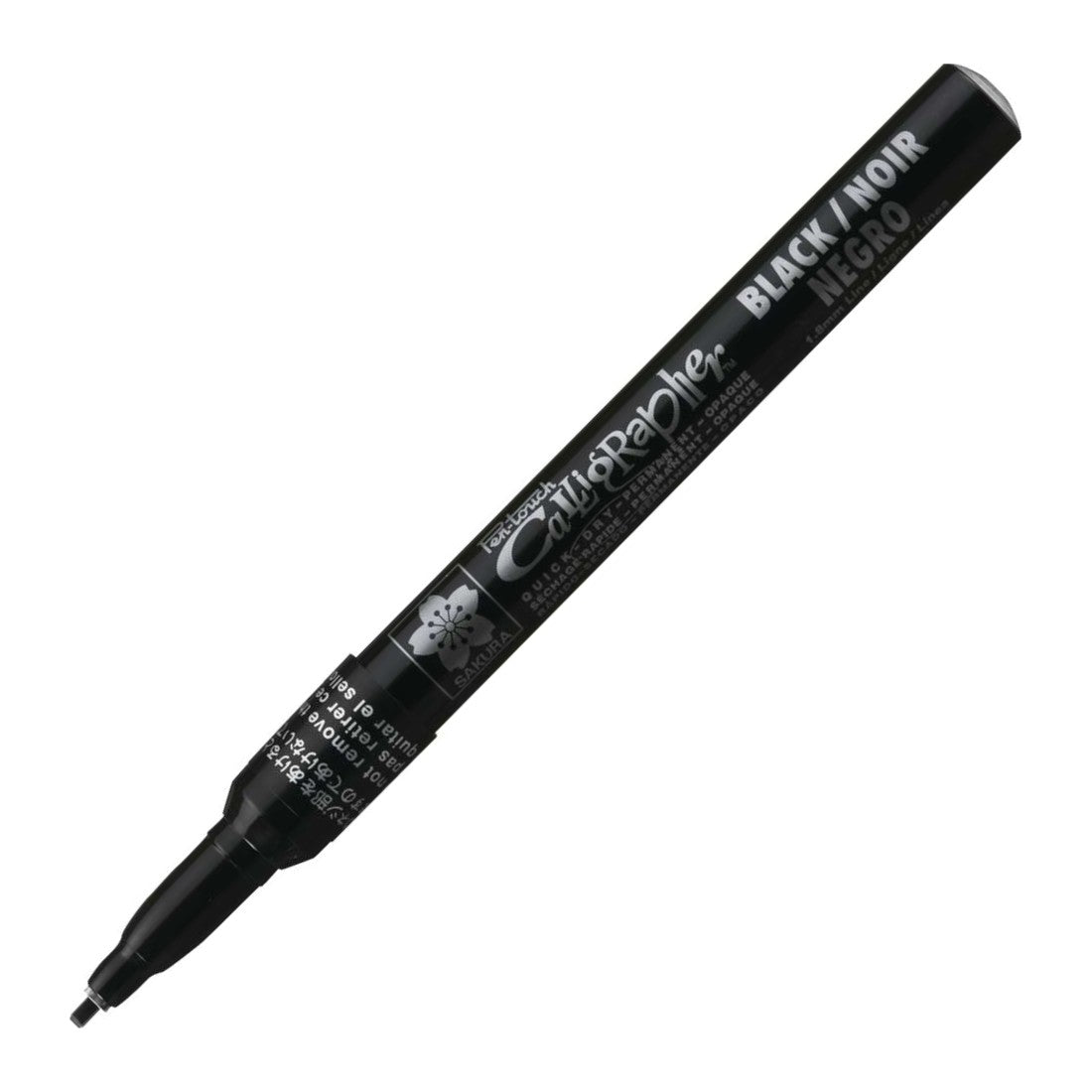 CANETA SAKURA PEN TOUCH 1,8MM CALLIGRAPHER PRETA