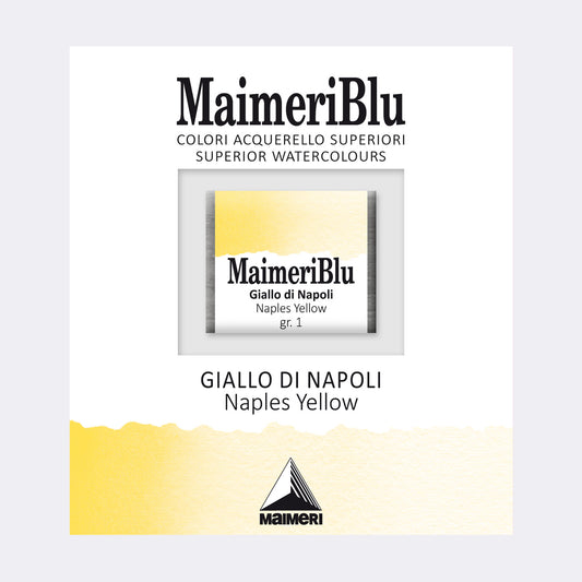 AQUARELA MAIMERIBLU ARTISTS HALF PAN 104 NAPLES YELLOW