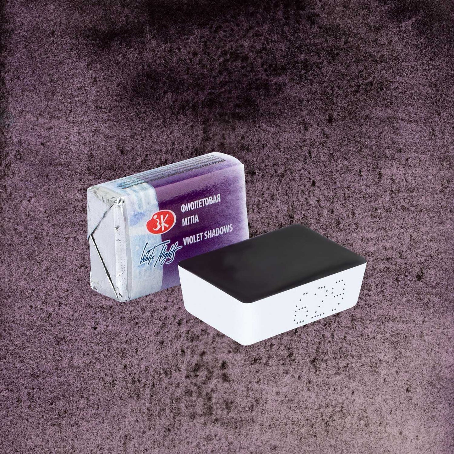 AQUARELA WHITE NIGHTS 629 TONS GRANULADOS VIOLET SHADOWS FULL PAN