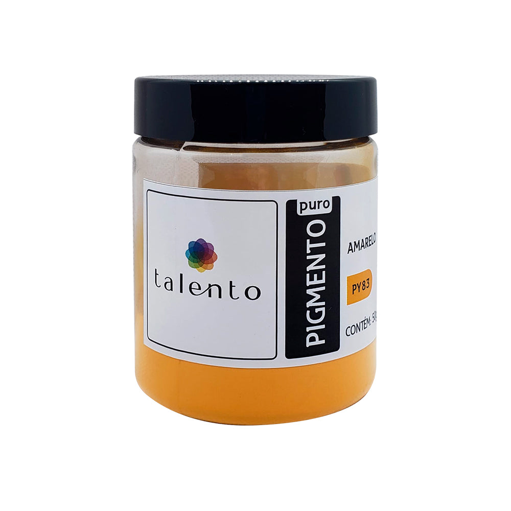PIGMENTO PURO TALENTO PY83 AMARELO 50G