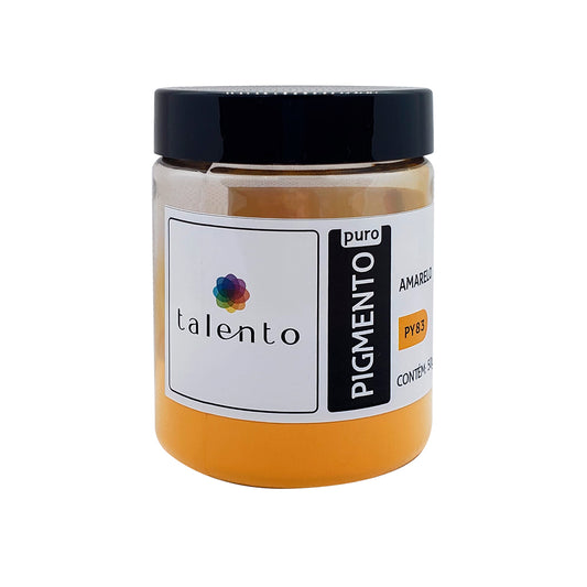 PIGMENTO PURO TALENTO PY83 AMARELO 50G