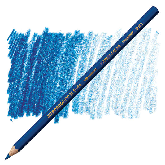 LAPIS AQUARELAVEL CARAN D´ACHE SUPRACOLOR 169 MARINE BLUE 3888169