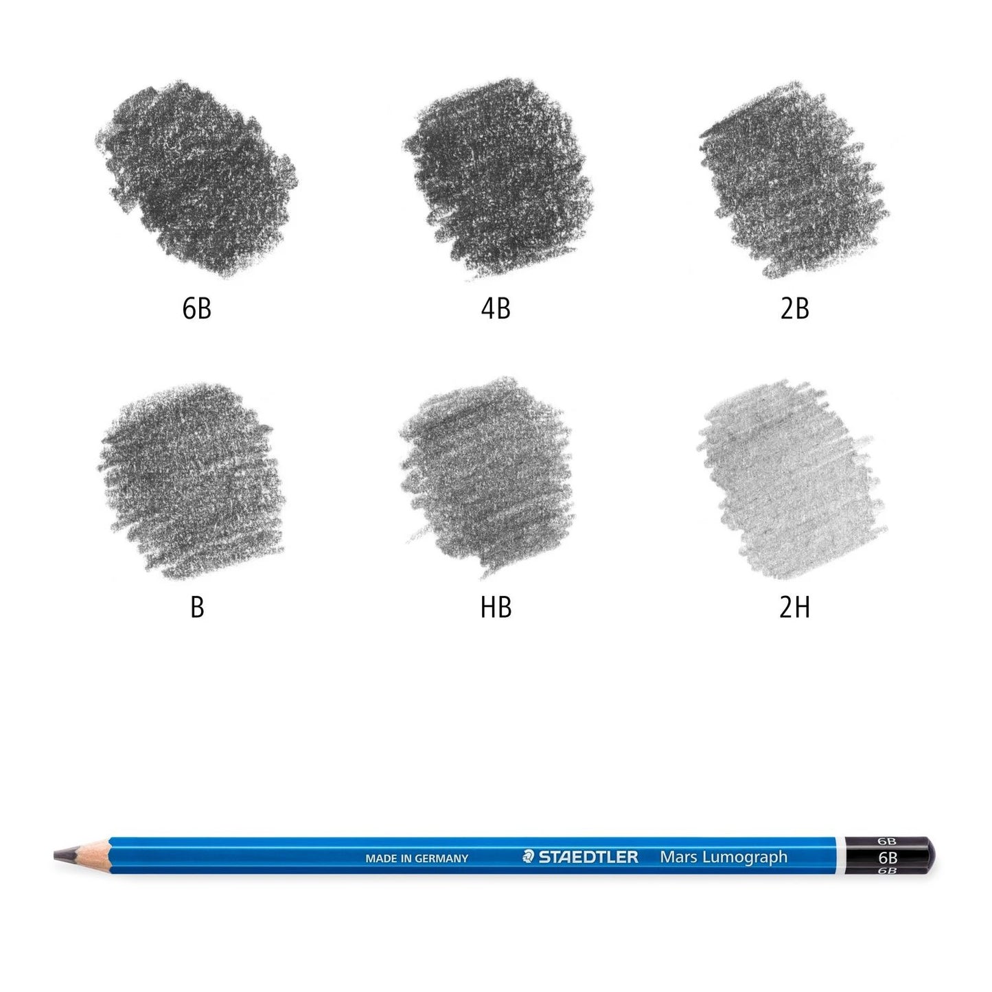 ESTOJO LAPIS GRADUADO STAEDTLER LUMOGRAPH CLASSIC C/ 06 + AC