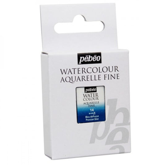 AQUARELA PEBEO HALF PAN 14 AZUL PRUSSIA