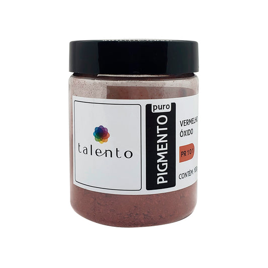 PIGMENTO PURO TALENTO PR101 VERMELHO OXIDO 100G