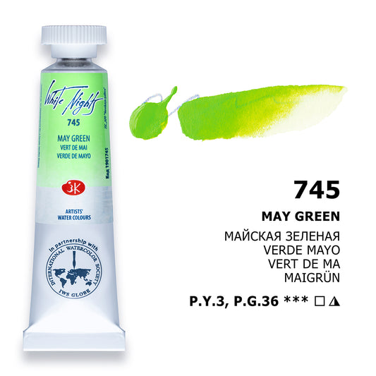 AQUARELA WHITE NIGHTS 745 MAY GREEN 10ML S1