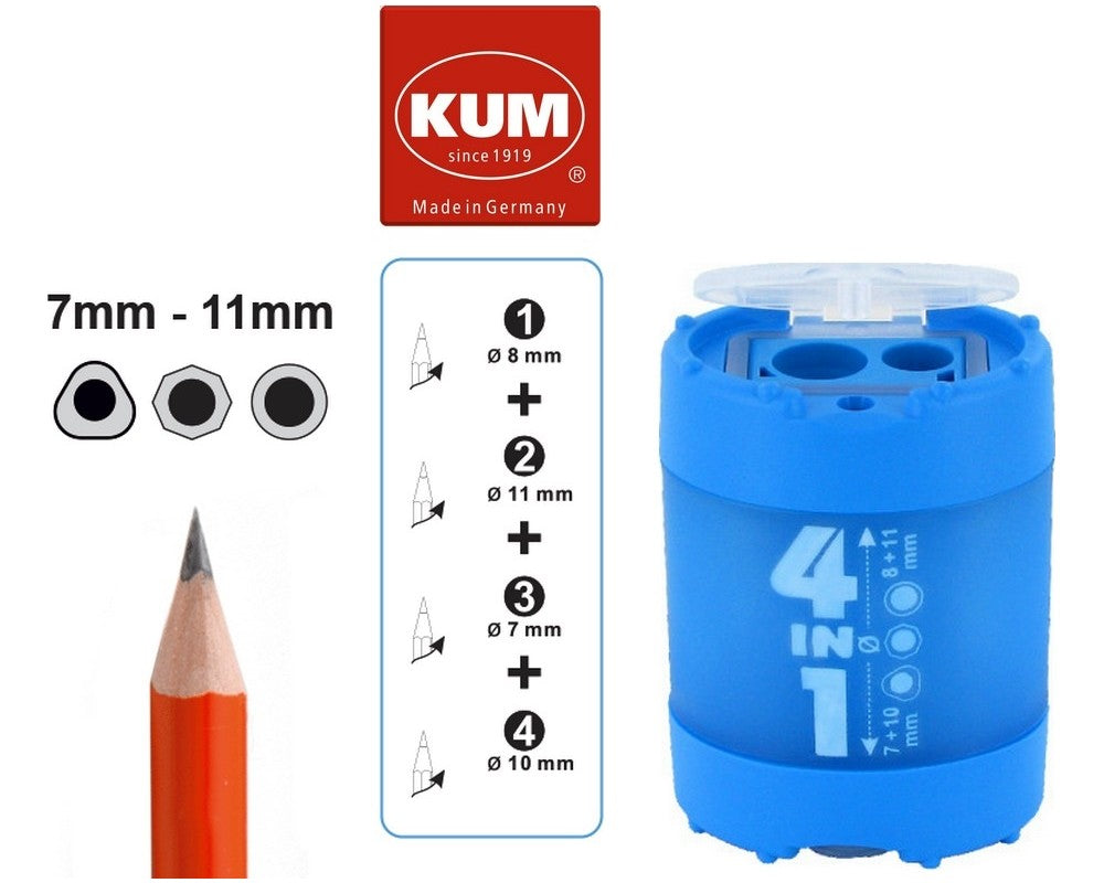 APONTADOR KUM LAPIS 4 EM 1 BLACK 1028321