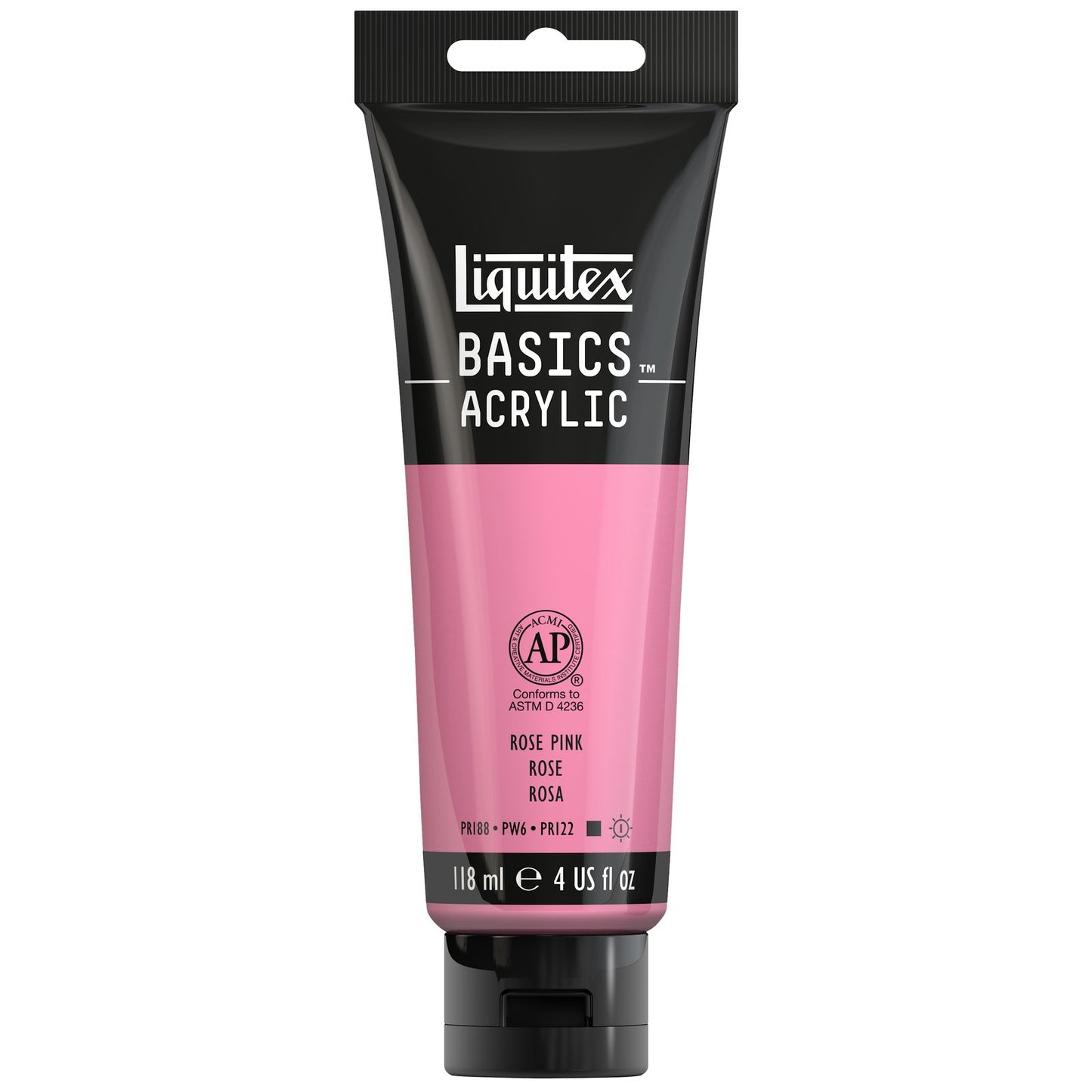 ACRILICA LIQUITEX BASICS 118ML ROSE PINK 1046048