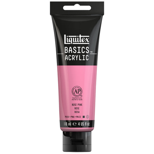 ACRILICA LIQUITEX BASICS 118ML ROSE PINK 1046048