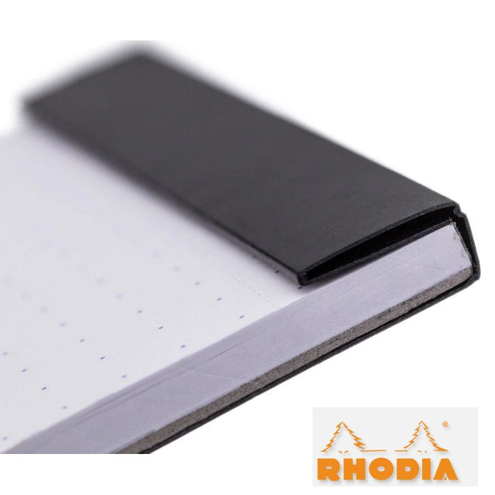 BLOCO RHODIA POCKET BLACK 7,5x12cm 40FLS PONTILHADO (DOTS)