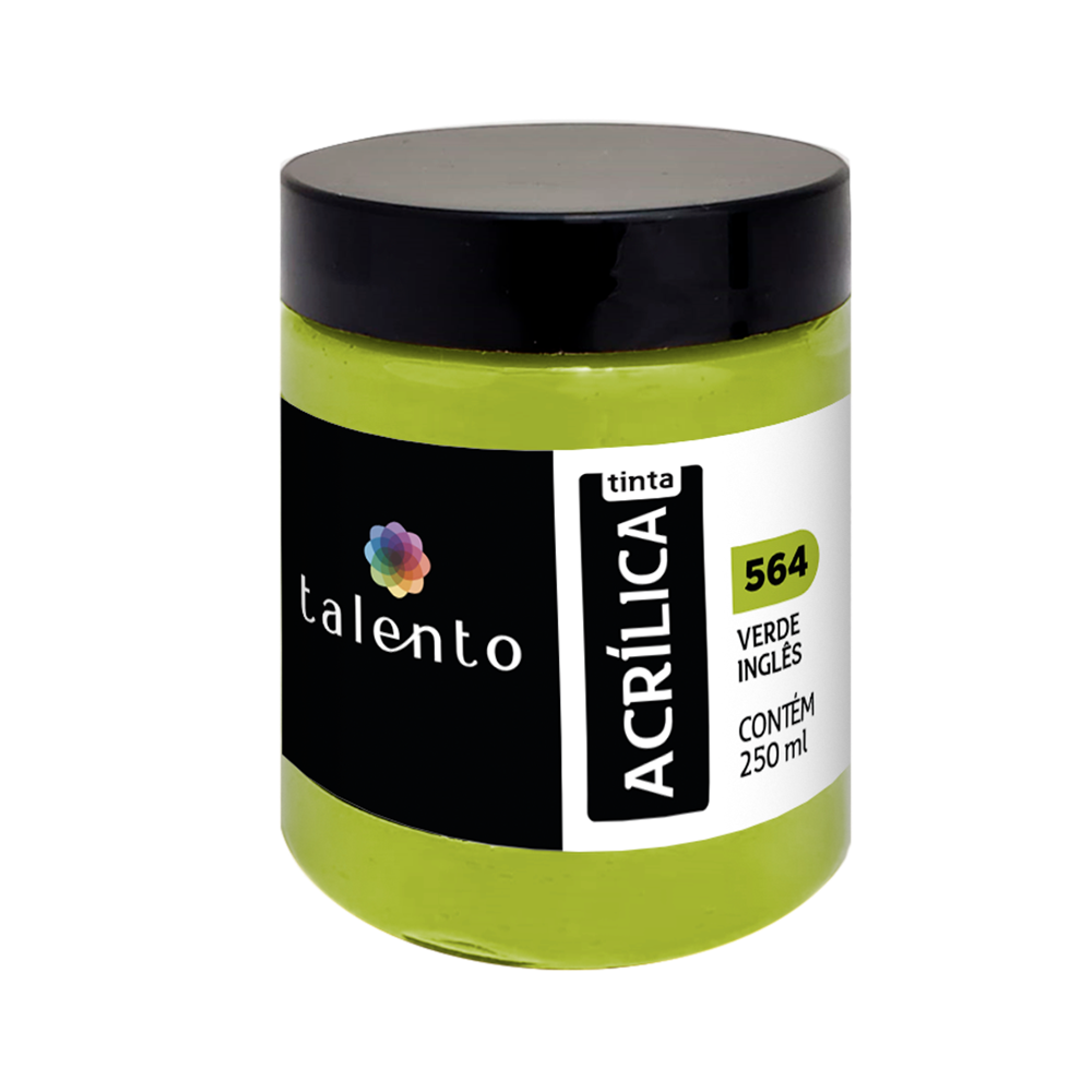 ACRILICA TALENTO 250ML 564 VERDE INGLES