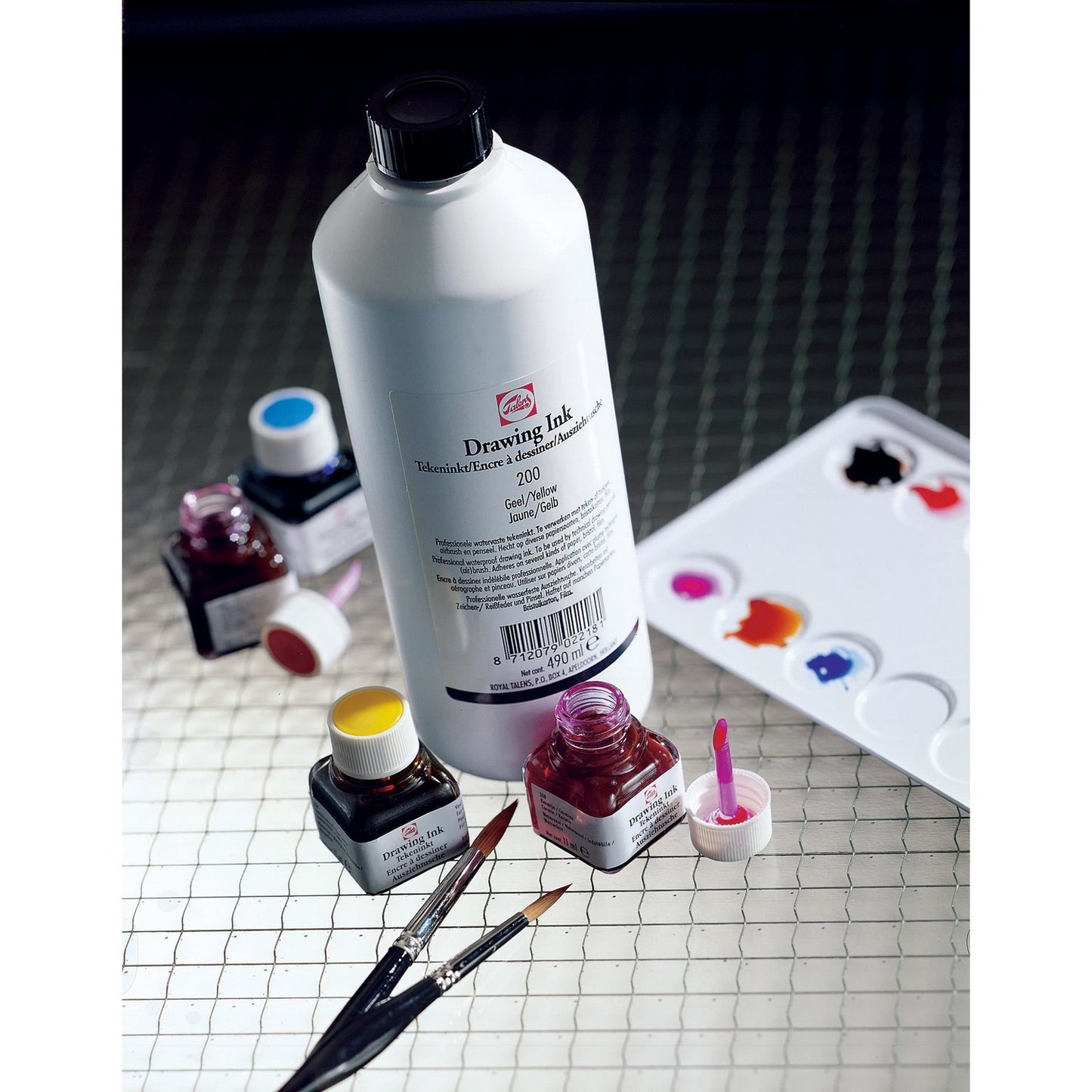 TINTA NANKIM TALENS DRAWING INK 490ML 700 BLACK