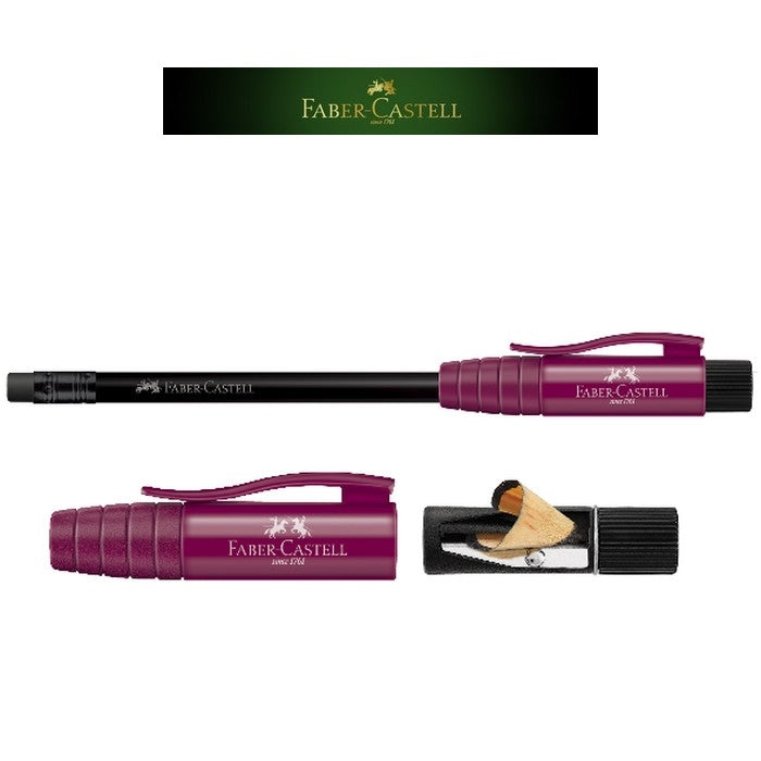 EXTENSOR LAPIS C/ APONTADOR + LAPIS PERFEITO FABER CASTELL