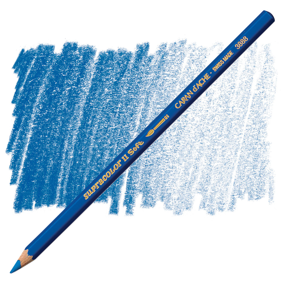 LAPIS AQUARELAVEL CARAN D´ACHE SUPRACOLOR 370 GENTIAN BLUE 3888370