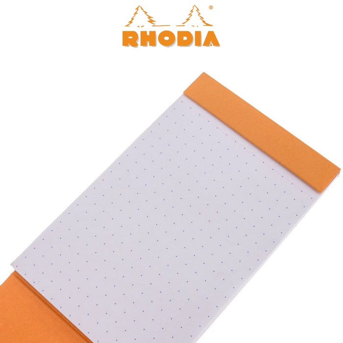 BLOCO RHODIA POCKET ORANGE 7,5x12cm 40FLS PONTILHADO (DOTS)
