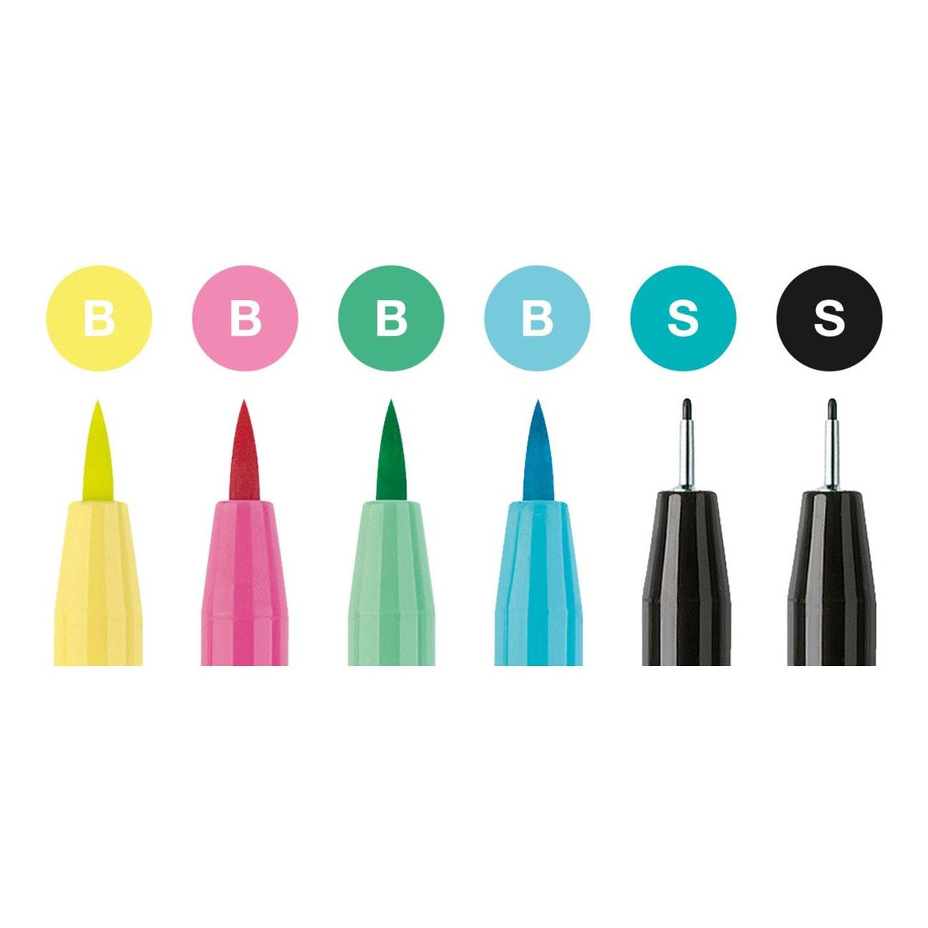 CANETA FABER CASTELL PITT 06 HAND LETTERING PASTEL 267116