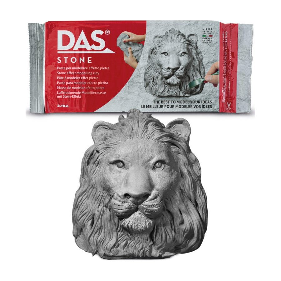 ARGILA DAS 1000GR STONE MODELAGEM CERAMICA FRIA