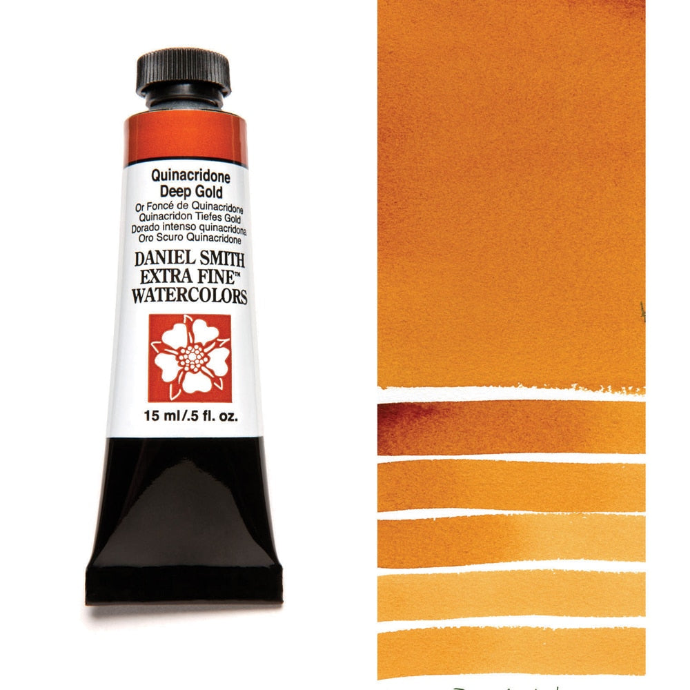 AQUARELA DANIEL SMITH 15ml EXTRA FINE Quinacridone Deep Gold 152