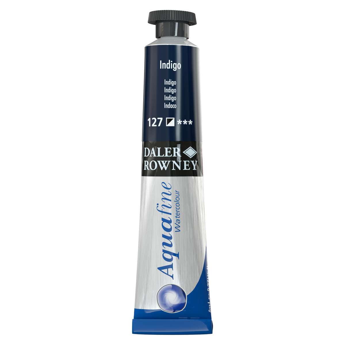 AQUARELA DALER ROWNEY AQUAFINE 8ML 127 INDIGO