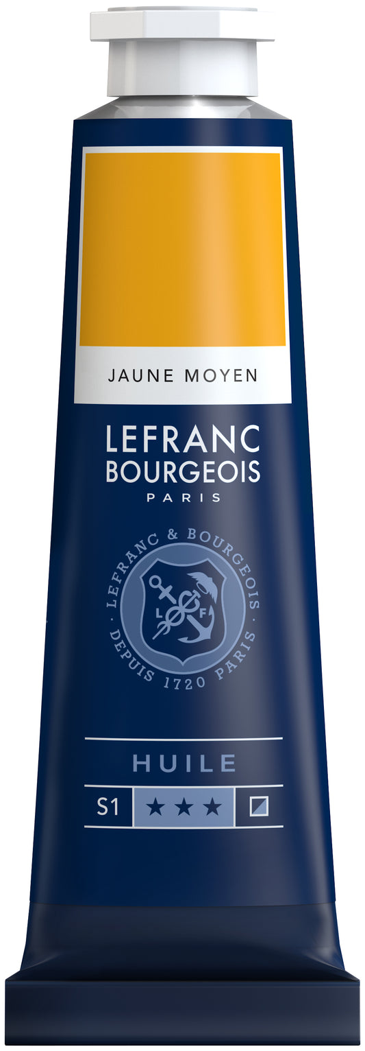 OLEO LEFRANC BOURGEOIS FINE 040ML 198 MEDIUM YELLOW 810004