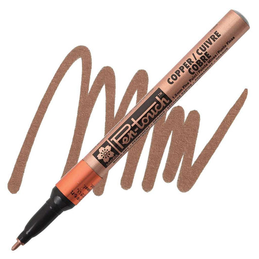 CANETA SAKURA PEN TOUCH 1,0MM FINE COBRE
