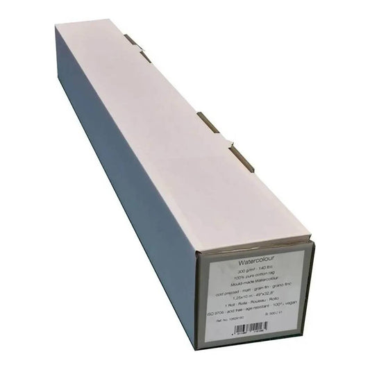 PAPEL HAHNEMUHLE COLLECTION GRANA FINA 300G/M2 ROLO 1,25X10M