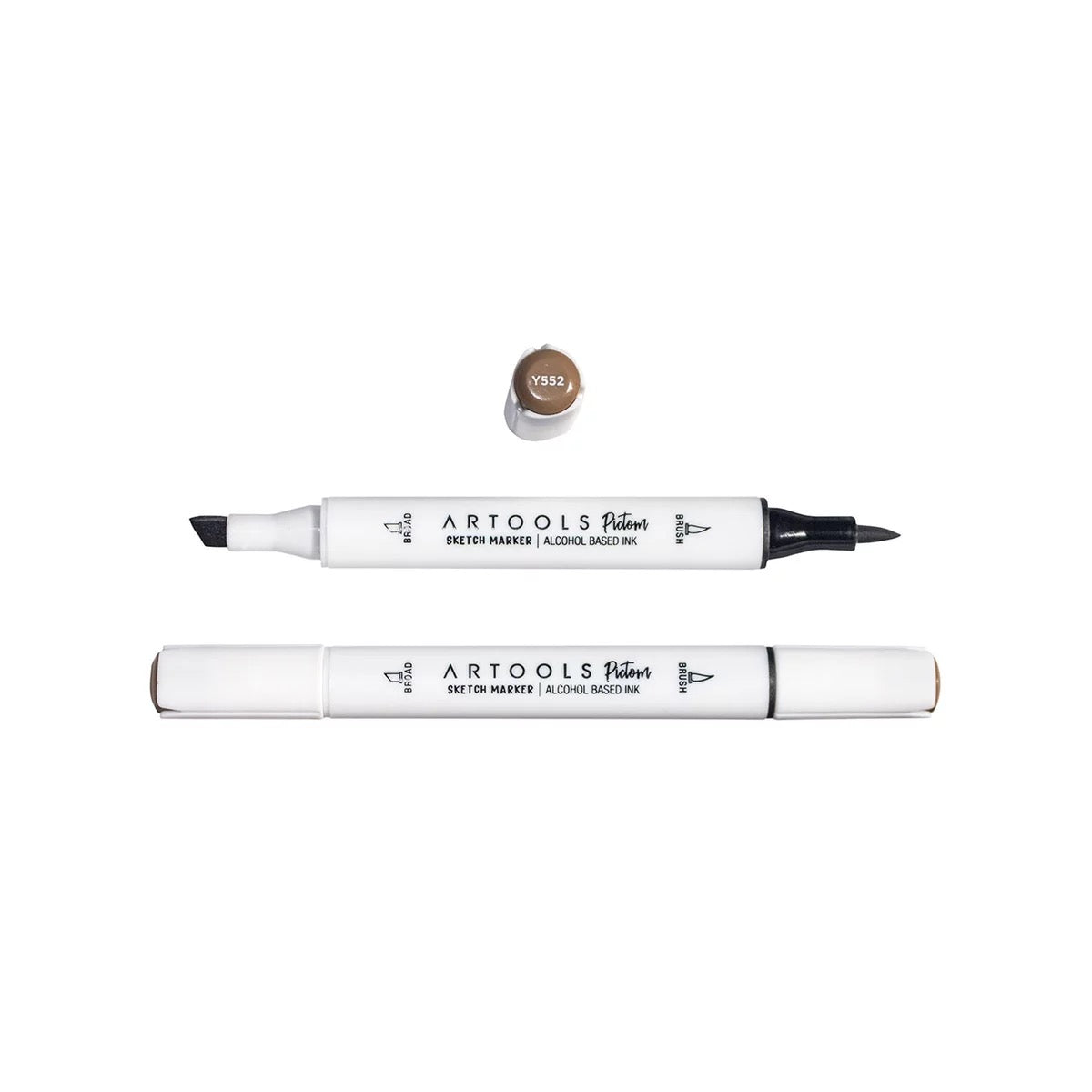 MARCADOR ARTOOLS PICTOM PONTA DUPLA BRONZE (Y552)