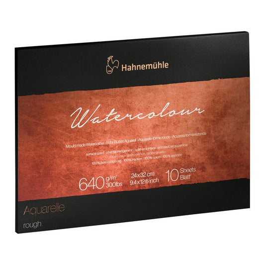 BLOCO HAHNEMUHLE COLLECTION WATERC 640G C PRESS 24X32 10FLS