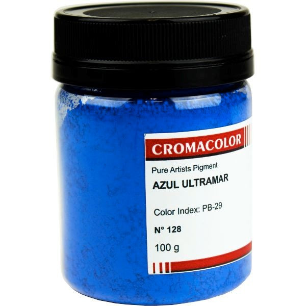 PIGMENTO PURO CROMACOLOR 128 ULTRAMARINE BLUE PB-128 100g